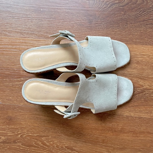 rag & bone Shoes - Rag & Bone Leather Heeled Sandals